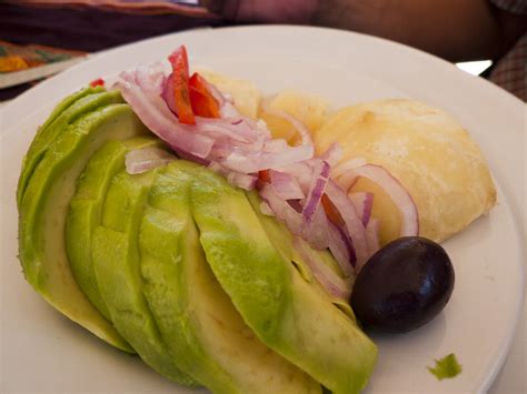 Hu Nuco Ensalada De Palta Palta Papa Cebolla Aj Flickr