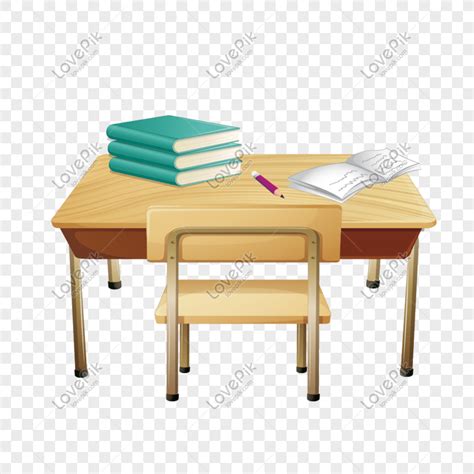 Book On The Desk Clipart