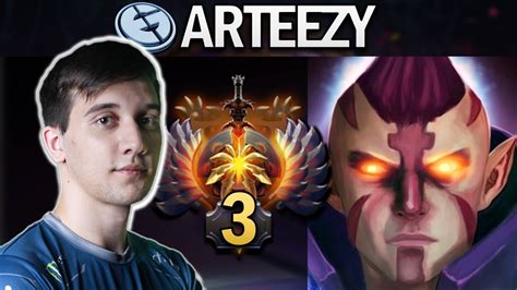 Eg Arteezy Anti Mage Rank Mmr Dota E Gameplay Youtube