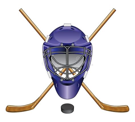 Hockey Goalie Mask Vector