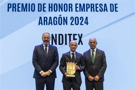 Inditex Proclama Su Apuesta Por Zaragoza Tras Recibir El Premio Empresa