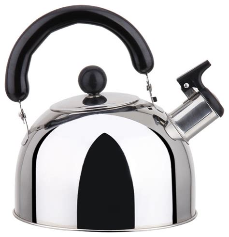 Stainless Steel Stovetop Whistling Tea Kettle With Handle Induction