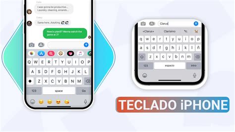 ᐉ Teclado estilo iPhone iOS 16 APK para Android con sonido Emojis