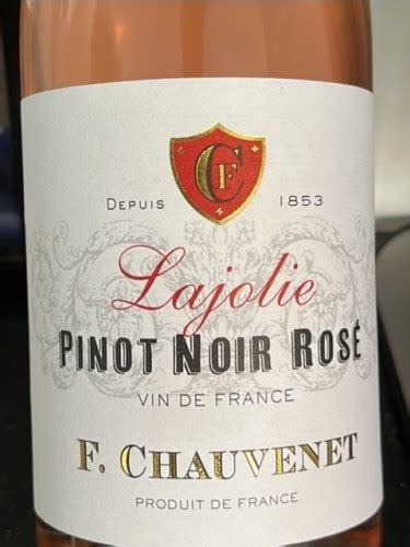 Fran Oise Chauvenet Lajolie Pinot Noir Ros Vivino Australia