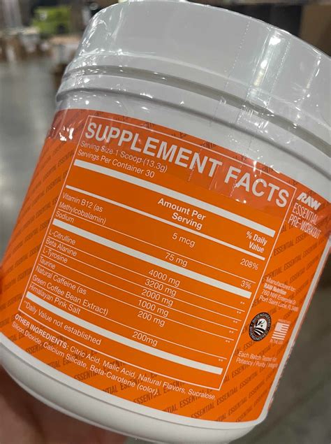 CBum Essential Pre-Workout: Just the Raw Essentials - ThaiMedFood