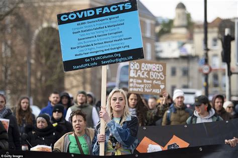 Coronavirus Uk Protesters Hit The Streets In London Bristol