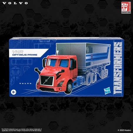 PiXELATOY Volvo VNR 300 Optimus Prime Transformers Generations Hasbro