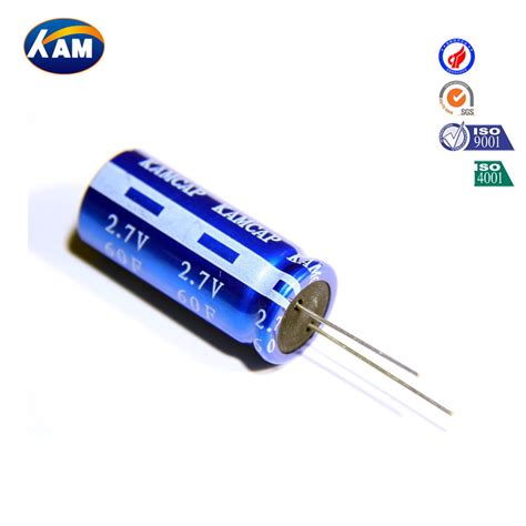 Super Capacitor 2 7V 60f Winding Series Kamcap Farad Capacitor Super