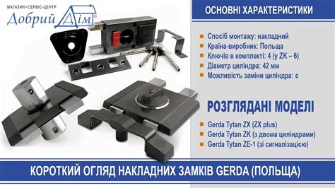 Огляд накладних замків Gerda ZX, ZX plus, ZK, ZE-1. Замки Герда. Одеса ...