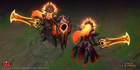 Solar Eclipse Leona Concept | Wallpapers & Fan Arts | League Of Legends | LoL Stats