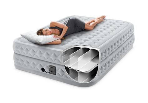 Надувная кровать intex supreme air flow - 90 фото