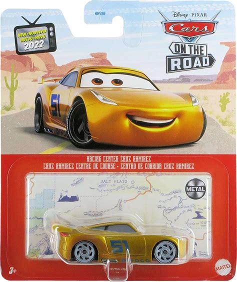 Disney Pixar Cars On The Road Racing Center Cruz Ramirez 155 Diecast ...