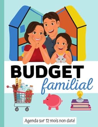 Amazon Fr Budget Familial Livre De Comptes Agenda Sur Mois Non