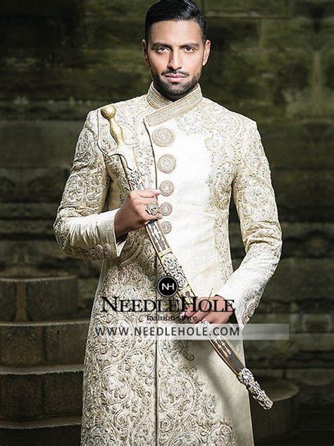 Pakistani Sherwani Dress For Men By Hsy Studio Hassan Sheheryar Yasin