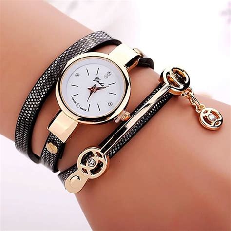 Summer Style Fashion Cuir Casual Montre Bracelet Montre Femme Montres