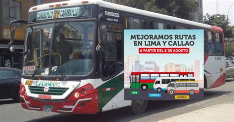 Atu Nuevas Rutas En La Av Brasil La Marina Y T Pac Amaru Ya No