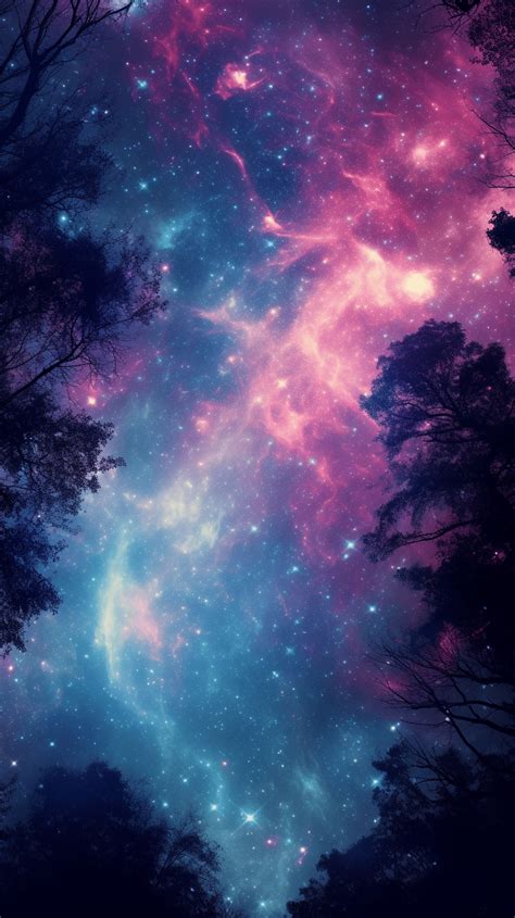 Blue And Purple Galaxy - Aesthetic Wallpapers