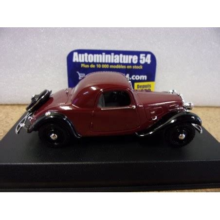 Citroen Traction C Faux Cabriolet Rouge Fonc Amc Norev