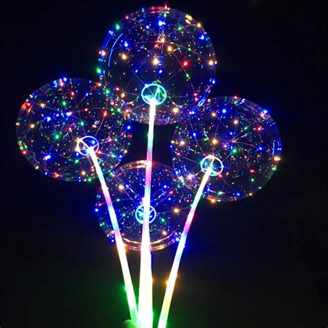 Hot Sale Inch Colours Luminous Led Balloon M Led Air Balloon String