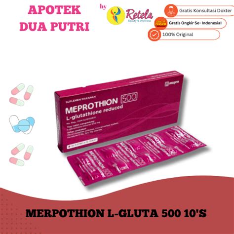 Jual Meprothion L Gluta S Shopee Indonesia