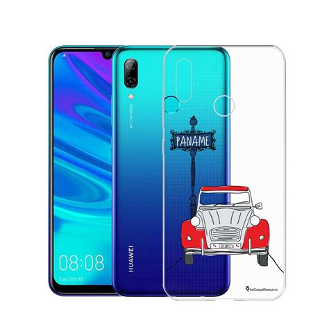 5 Sur Coque Pour Huawei P Smart 2019 Souple Transparente 2CV Cocorico