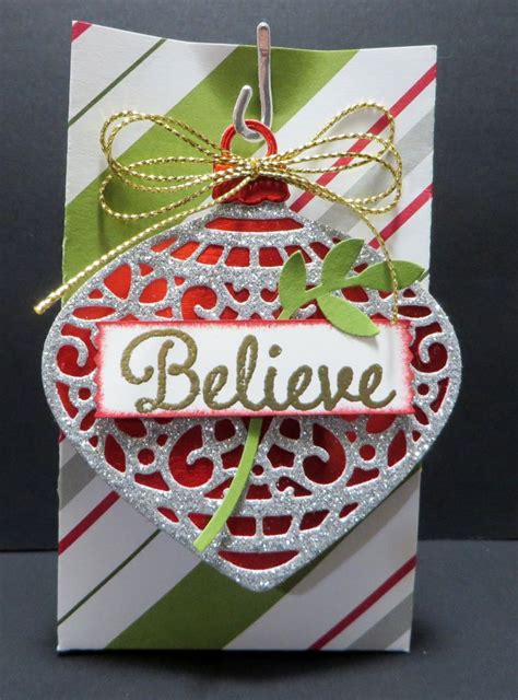 Delicate Ornament T Bag Created By Lynn Gauthier Using Stampin Ups