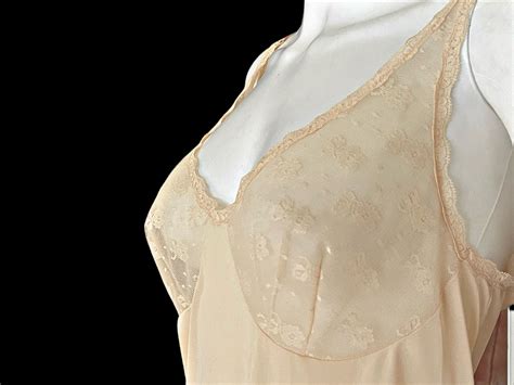 Vintage Vanity Fair Nude Dress Slip Etsy