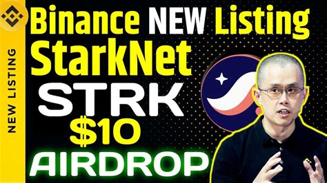 Starknet Airdrop Binance Listing Strk Token Starknet Coin Price