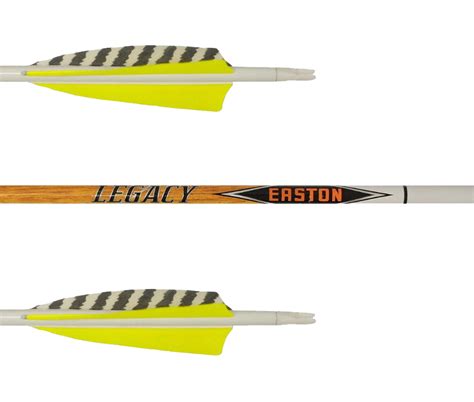 Easton 6 5mm Carbon Legacy Feather Arrows Archery Source Archerysource