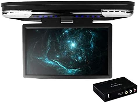 Xtrons Car Overhead Dvd Player Ultra Thin Auto Roof Flip Down