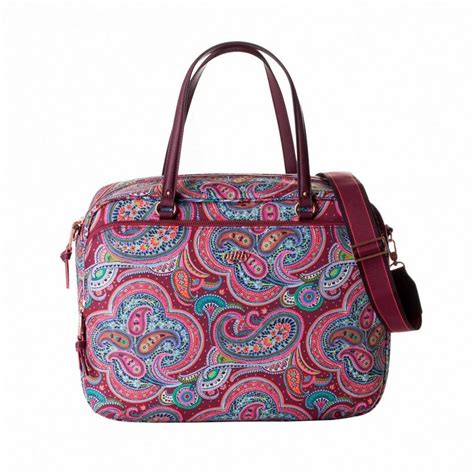 Oilily Schultertasche Helena Paisley Office Bag Laptoptasche