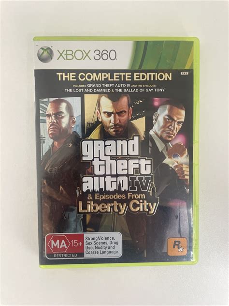 The Complete Edition Grand Theft Auto Iv Episodes From Liberty City Xbox 360 5026555252911 Ebay