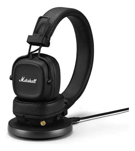 Auriculares Inal Mbricos Marshall Bluetooth Major Iv Negro Meses Sin