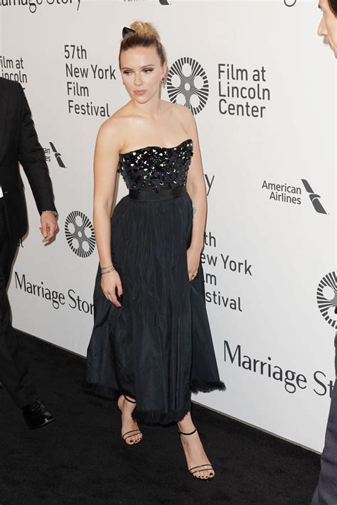 Scarlett Johansson - "Marriage Story" Premiere at New York Film ...