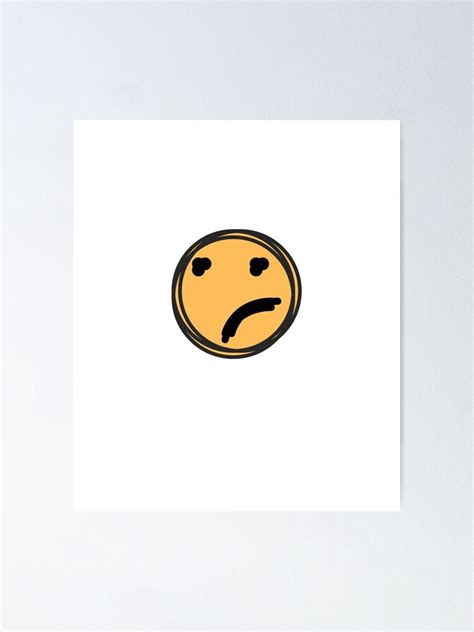 "Custom Fed Up Emoji" Poster for Sale by CHTees | Redbubble