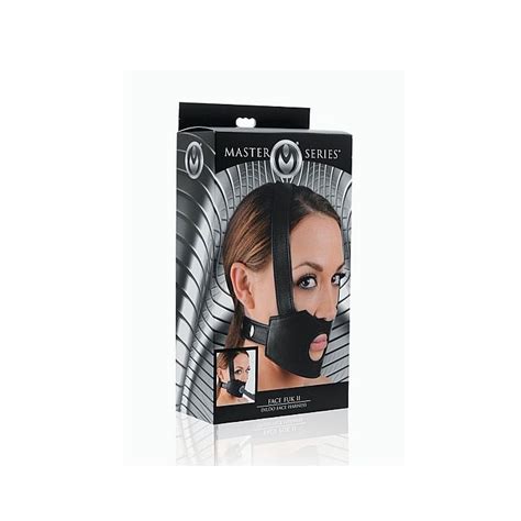 Zwarte Face Fuk Ii Dildo Gezichtsmasker Zwart Sextoyland