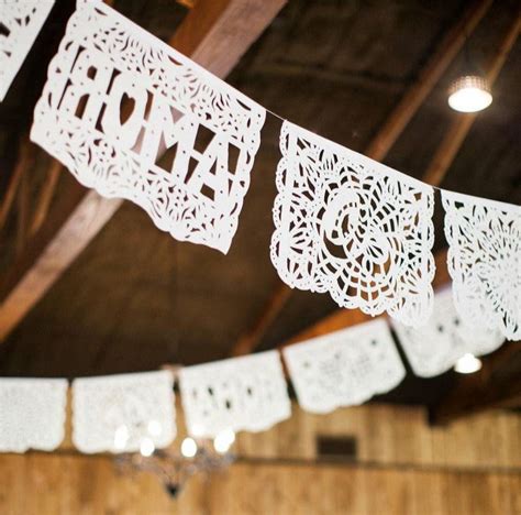 Papel Picado Boda El Mundo Del Papel P