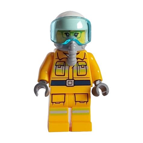 Lego Freya Mccloud Firefighter With Breathing Apparatus Minifigure