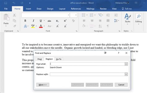 How To Quickly Remove Double Spaces In Word Laptop Mag