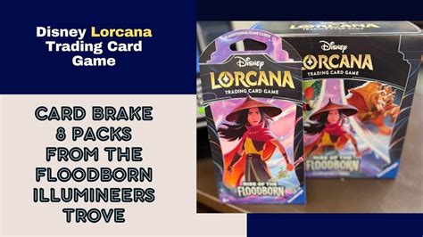 Lorcana Rise Of The Floodborn Trove Pack Break We Open The Packs