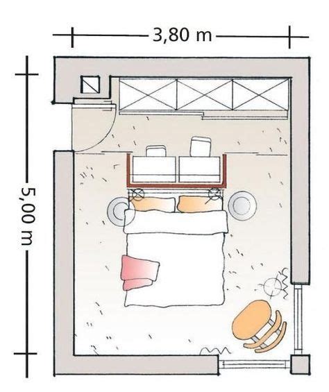 Расстановка мебели в спальне размеры - фото