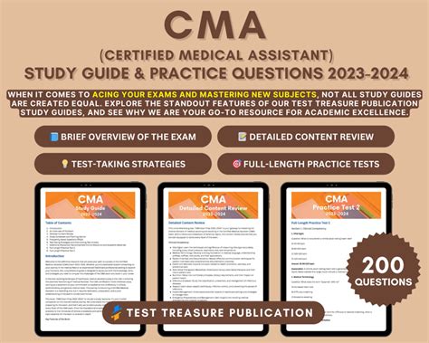 CMA Exam Prep Study Guide 2023 2024 In Depth Content Review And