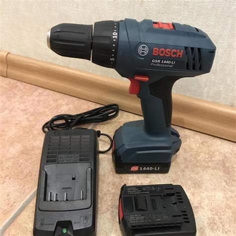 Bosch GSR 1440-LI Professional инструкция