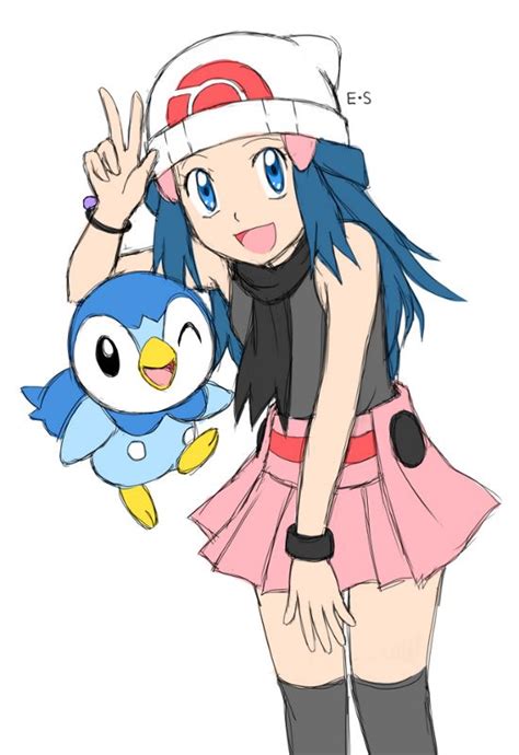 Hikari Xy By Endless Rainfall On Deviantart Pokemon Waifu Pokemon Characters Pokemon Pictures