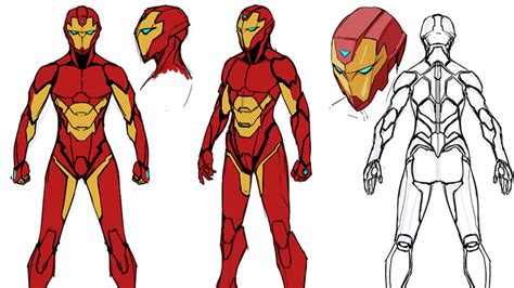 Heres What Marvels New Teenage Iron Man Armor Looks Like — Geektyrant