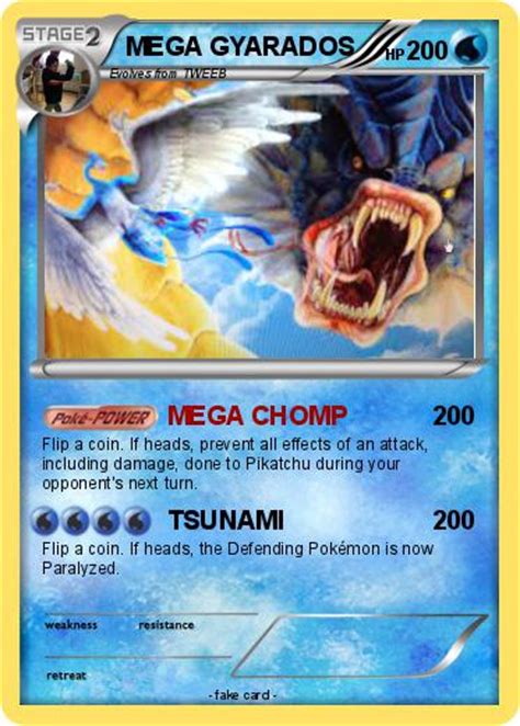 Pokémon Mega Gyarados 23 23 Mega Chomp My Pokemon Card