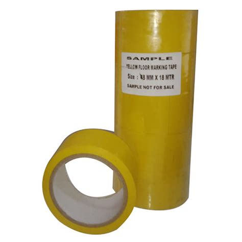 Yellow Floor Marking Tape At Best Price In Haridwar Ambit