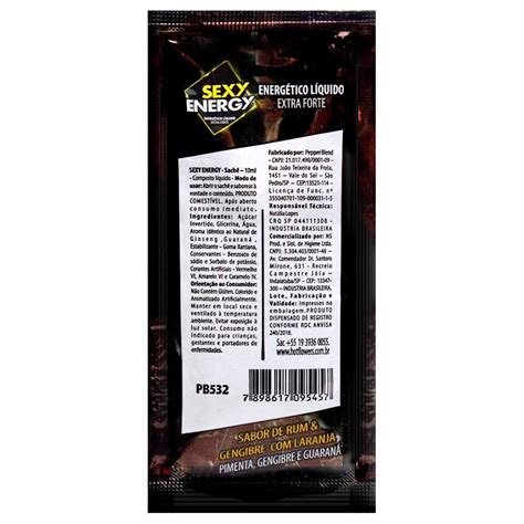 Sexy Energy Energ Tico L Quido Ml Hot Flowers Gall