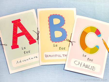 Printable Alphabet Book - Mr Printables