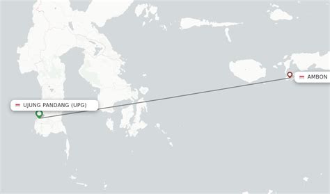 Direct Non Stop Flights From Ujung Pandang To Ambon Schedules